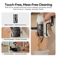 Cordless Stick Vacuum Cleaner 580W 48KPa Suction 65 Min White