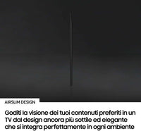QLED 4K Vision AI Smart TV 43'' QE43Q8FAAUXZT, Q8F, Q4 AI Processor, 4K Upscaling, OTS Lite, Air Slim Design, 100% of Volume Colore with Quantum Dot, PACCHETTO INTRATTENIMENTO, 2025