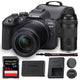 Canon EOS R10 Mirrorless Camera with 18-150mm & 75-300mm Lenses Bundle