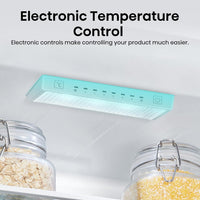 Freestanding Fridge Freezer 304L Total No Frost Water Dispenser White