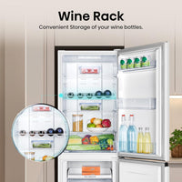Freestanding Fridge Freezer 256L 50/50 Frost Free White