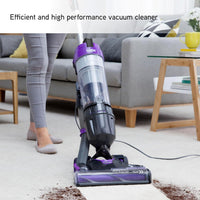Upright Vacuum Cleaner 820W Bagless Multi-Cyclonic Lightweight Purple