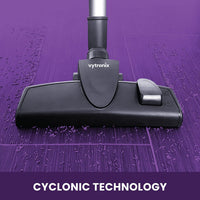 Bagless Cylinder Vacuum Cleaner 800W 2L HEPA Filter Graphite Blue