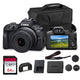 Canon EOS R100 Mirrorless Camera with RF-S 18-45mm Lens Bundle