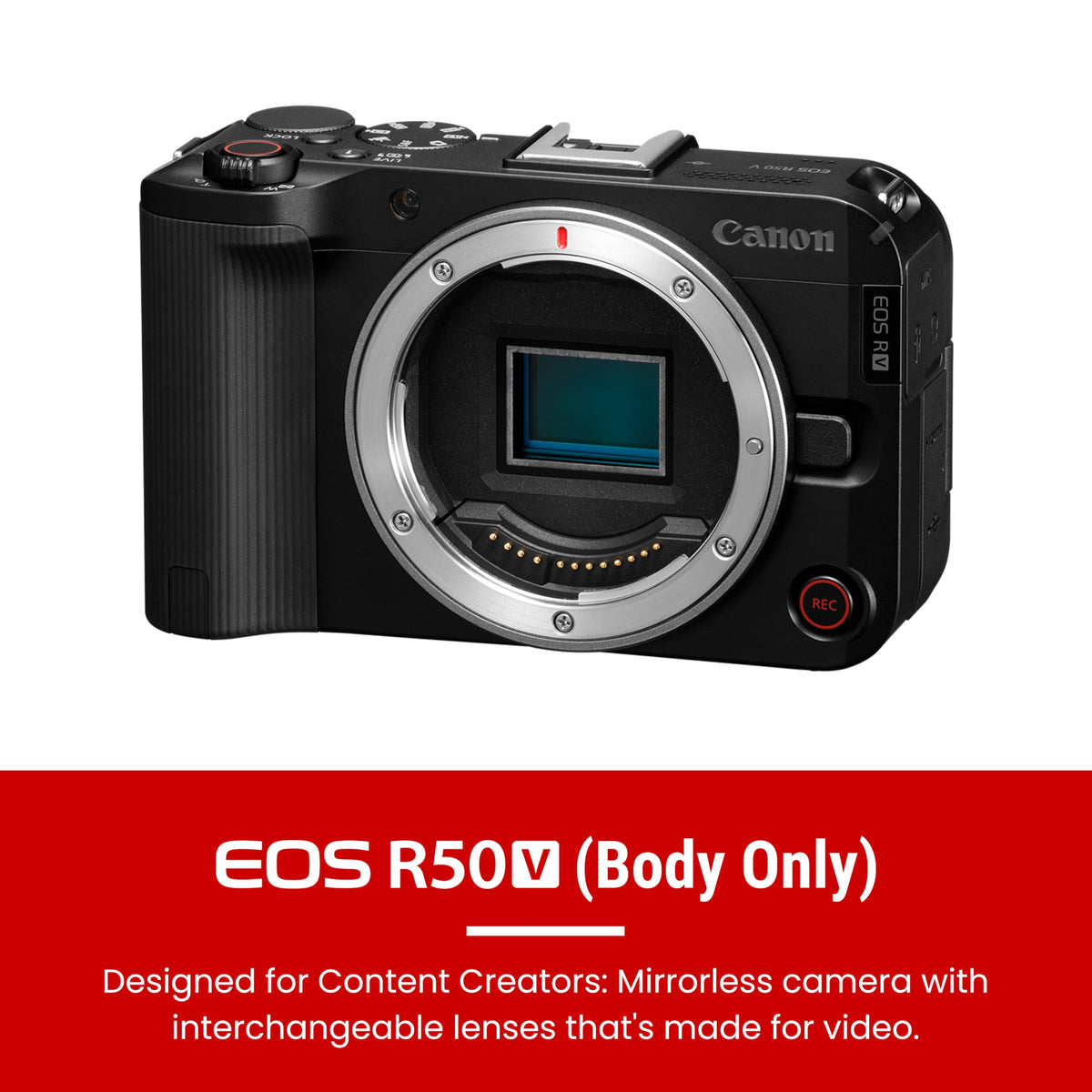 Canon EOS R50 V Mirrorless Camera (Body Only)