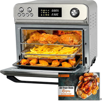 compare product Air Fryer Oven 24L 1800W 10-in-1 Rotisserie Digital Knob Silver