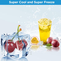 Freestanding Fridge Freezer 273L 60/40 Frost Free Stainless Steel