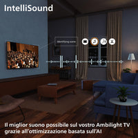 Ambilight 43PUS8200 4K LED Smart TV - Display 43'' with Platform Titan OS, Pixel Precise Ultra HD and Dolby Atmos Sound - Works with Alexa and Google Voice Assistant