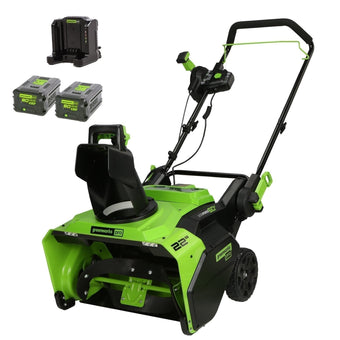 compare product Greenworks 60V 22″ Snow Blower Battery Powered Brushless Motor