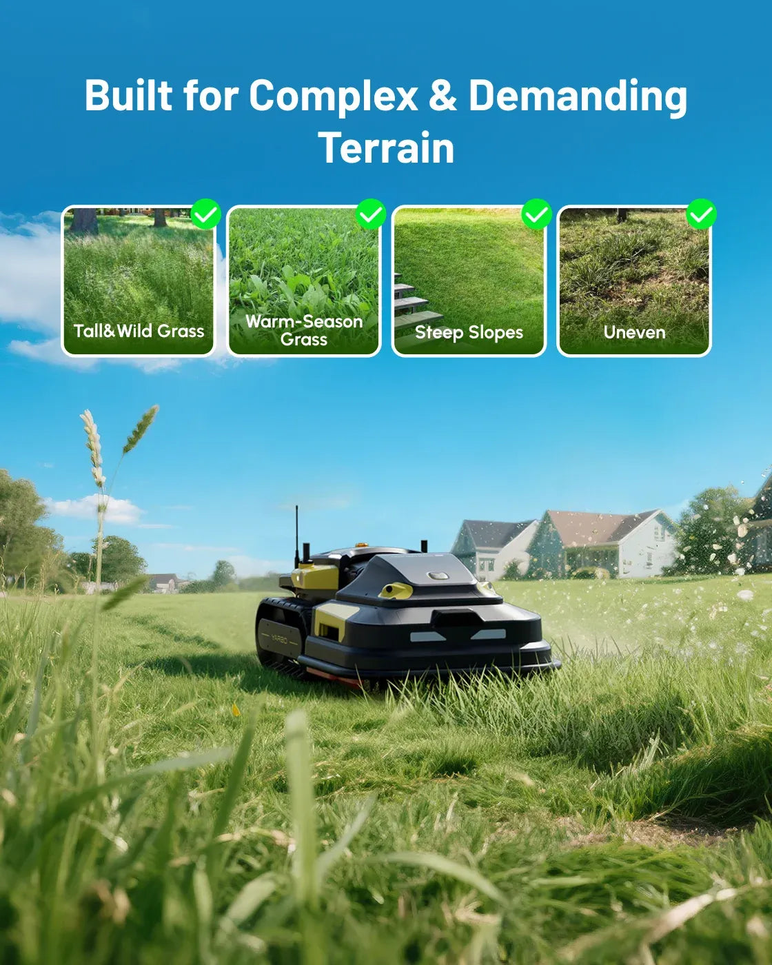 Yarbo Y40 Core with Lawn Mower Pro Module