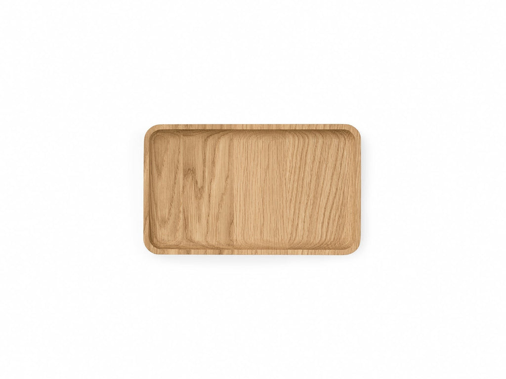 Wooden desk tray with cork base, image 15