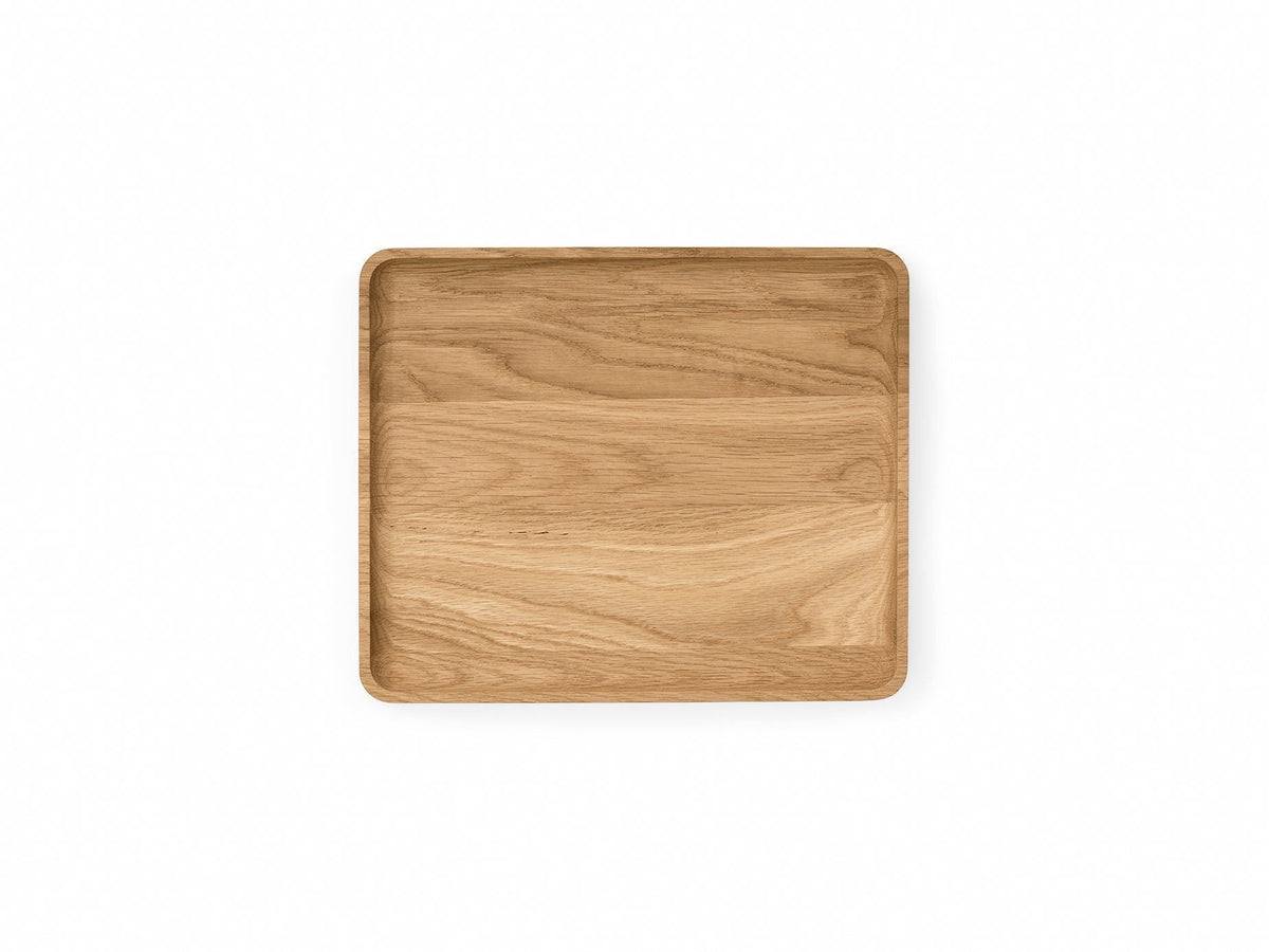 Wooden desk tray with cork base, image 13