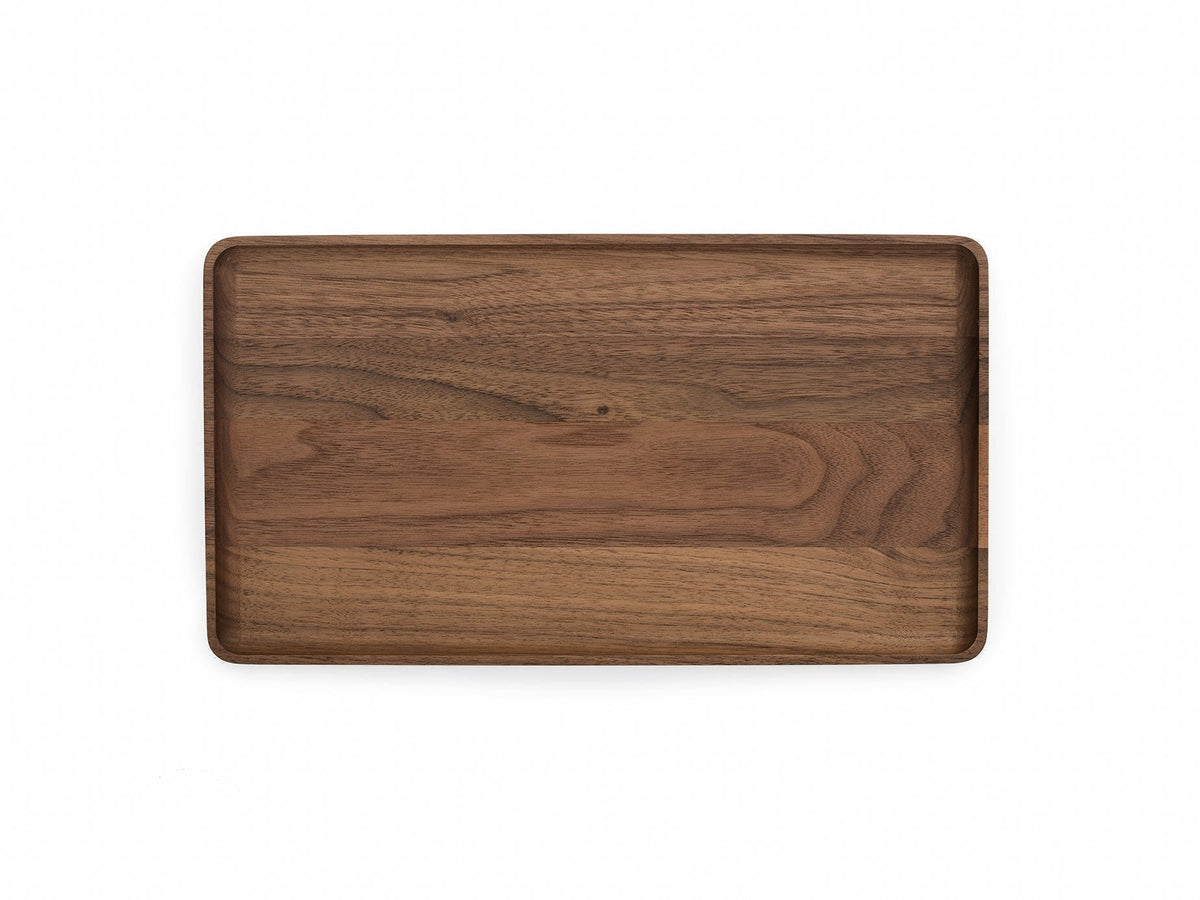 Wooden desk tray with cork base, image 17