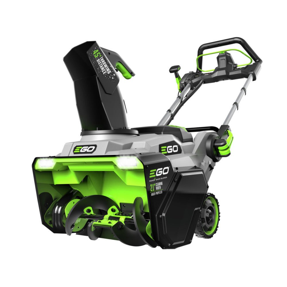 EGO Power+ SNT2125AP Auger Propelled 21″ Snow Blower with (2) 7.5Ah Batteries and Dual Port Charger