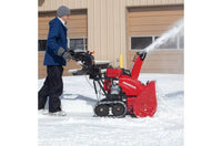Honda HSS928ATD 270cc 28″ Track Drive Two Stage Snow Blower with Electric Start