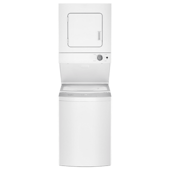 compare product Whirlpool WET4024HW 24 inch White Electric Washer/Dryer Stacked Laundry Center