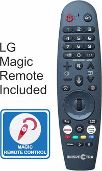 Unispectra ® 16" Smart TV (webOS) 12V Full HD LED 230v 24v Triple Tuner: Satellite, Terrestrial, cable. HDMI USB Telecomando magico TV 12V for camper, caravan, furgone, boat