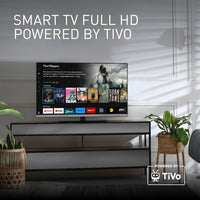 Panasonic TB-32S40AEZ, Series S40 32 Inch Smart TV LED HD, 2024, TiVo, Google and Alexa Voice Control, Game Mode, Media Player, HDR, HDMI, WLAN, for un'Esperienza Viewing Ottimale