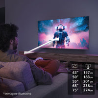 43PUS7810 4K LED Smart TV - Display 43'' with Platform Titan OS, Pixel Precise Ultra HD and Dolby Atmos Sound - Works with Alexa and Google Voice Assistant