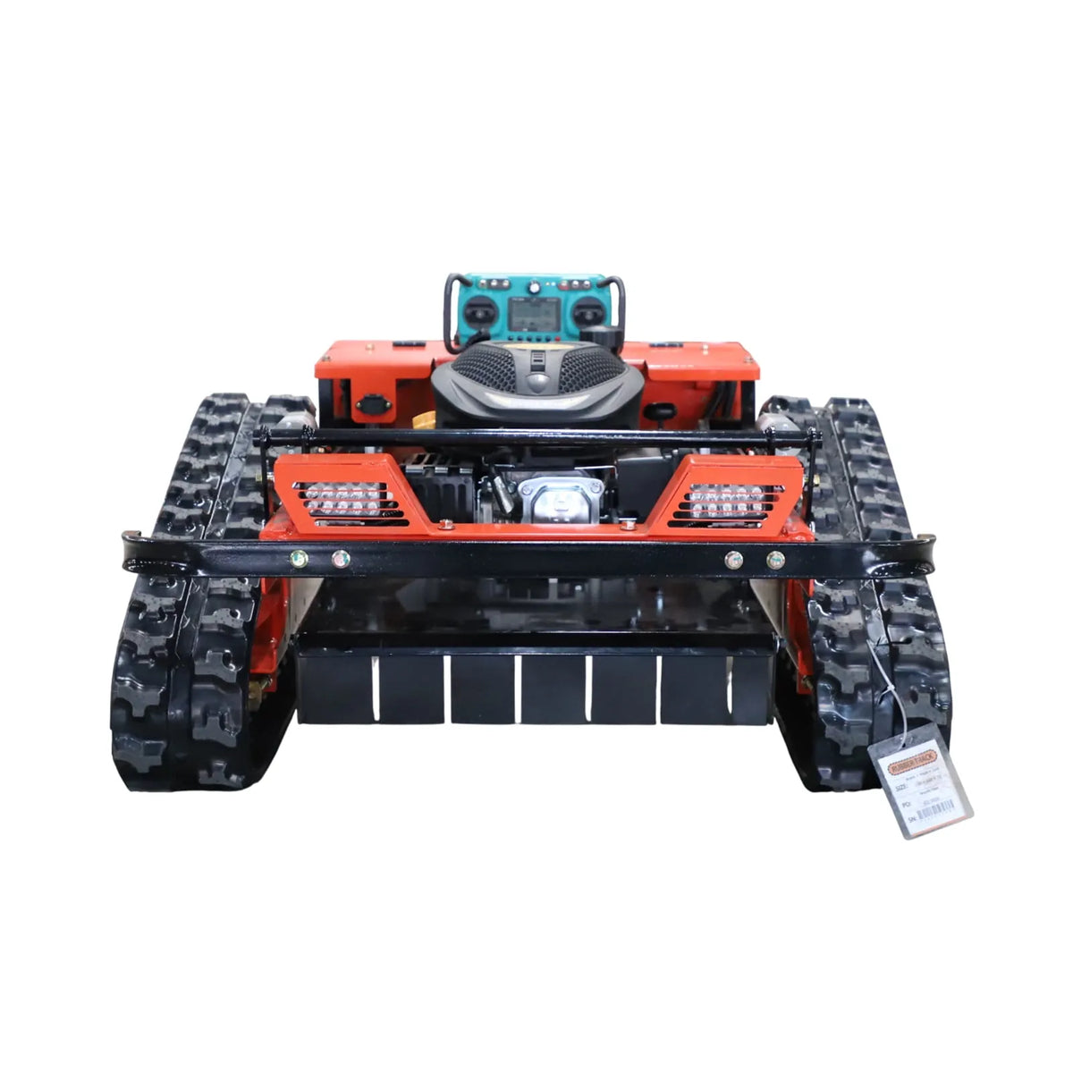Deepkron Remote Control Track Lawn Mower 31.5 inch Cutting Width Tank Mower
