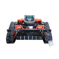 Deepkron Remote Control Track Lawn Mower 31.5 inch Cutting Width Tank Mower