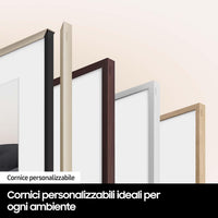 Lifestyle TV QE32LS03CBUXZT The Frame QLED Full HD, Smart TV 32" Matte Display, Art Mode, OTS Lite, Built-In with Bixby and Alexa Compatible with Google Assistant, Black 2023