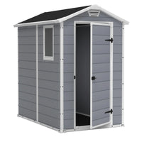 Keter Manor 4 ft. W x 6 ft. D Apex Outdoor Garden Shed