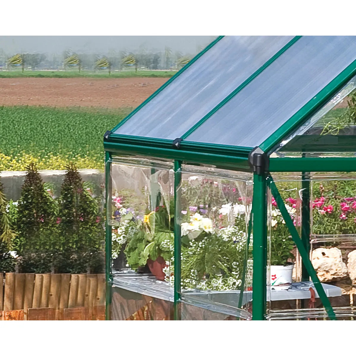 Hybrid 6 Ft W x 4 Ft D Greenhouse