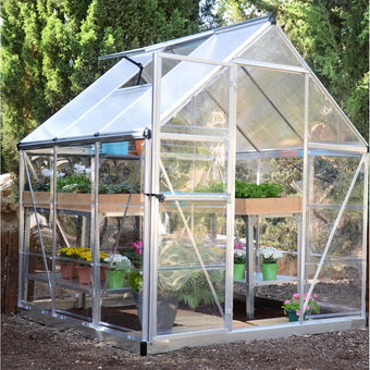 compare product 6 Ft W x 6 Ft D Greenhouse