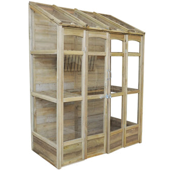 compare product 5 Ft W x 2.5 Ft D Lean-To Greenhouse