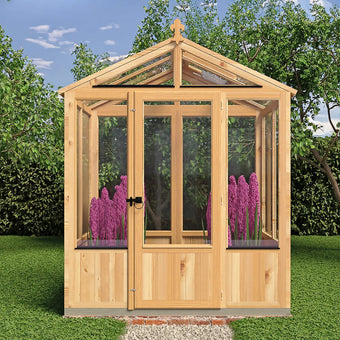 compare product 6 Ft W x 4 Ft D Holkham Greenhouse