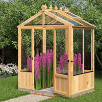 6 Ft W x 4 Ft D Holkham Greenhouse