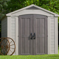 Keter Factor Shed 8x11ft – Brown