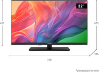 Panasonic TV-32S55AEZ, Series S55 32 Inch Smart TV LED Full HD, 2024, Fire TV, HD Colour Engine, HDR, Alexa Voice Control, Game Mode, Media Player, for un'Esperienza Viewing Ottimale