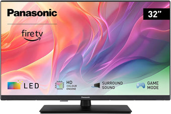 compare product Panasonic TV-32S55AEZ, Series S55 32 Inch Smart TV LED Full HD, 2024, Fire TV, HD Colour Engine, HDR, Alexa Voice Control, Game Mode, Media Player, for un'Esperienza Viewing Ottimale