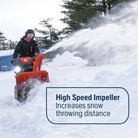 Husqvarna 970528702 ST227 27-in 252-cc Two Stage Gas Snow Thrower