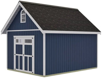 compare product Best Barns Springfield Wood Shed Kit