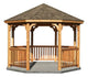 YardCraft 12 ft. Cedar Octagon Gazebo