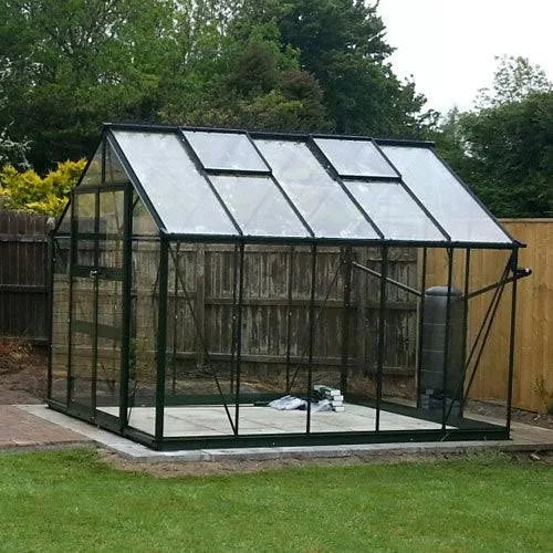 8′ x 14′ Halls Cotswold Blockley Greenhouse with Toughened Glass (2.56m x 4.41m)