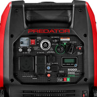 Predator 5000 Watt Dual-Fuel Super Quiet Inverter Generator with Remote Start and CO Secure Technology