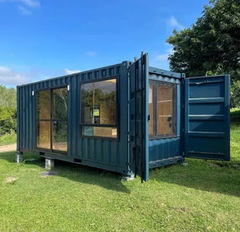 compare product Custom 20ft Cozy Cabin Container House