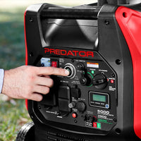 Predator 5000 Watt Dual-Fuel Super Quiet Inverter Generator with Remote Start and CO Secure Technology
